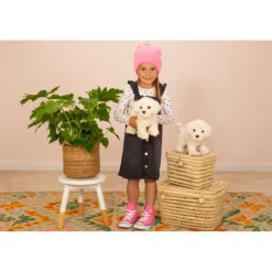 Maltese dog standing 23 cm · Hermann Teddy