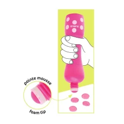 Marcadores de puntos (4 ud) Neon · DJECO