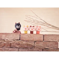 Marionetas de Dedo · Los tres cerditos