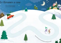 Mi pequeño libro de pegatinas brillantes · Arbolitos de Navidad