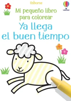 Mi pequeño libro para colorear · Ya llega el buen tiempo
