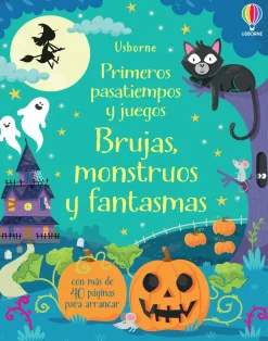 Mis primeros pasatiempos brujas, monstruos y fantasmas