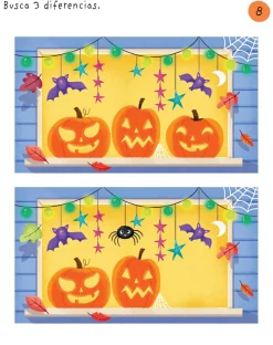 Mis primeros pasatiempos brujas, monstruos y fantasmas