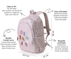 Mochila Mediana Geometric Nature