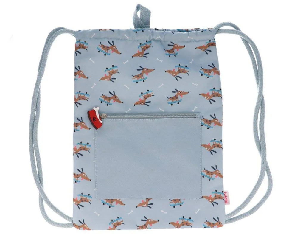Mochila Saco Impermeable Skater Dogs