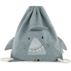 Mochila Saquito de Tela Shark · Trixie