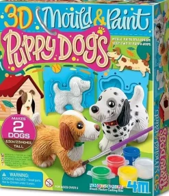 Moldea y Pinta Perritos 3D · 4M
