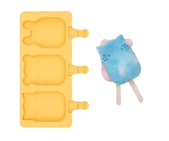 Moldes para Helados Silicona · Amarillo