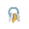 Mordedor Llavero Silicona Azul · Little Dutch