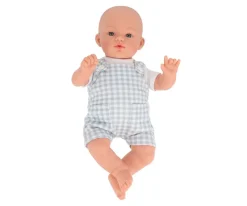 Muñeco Mateo con Peto Vichy Azul