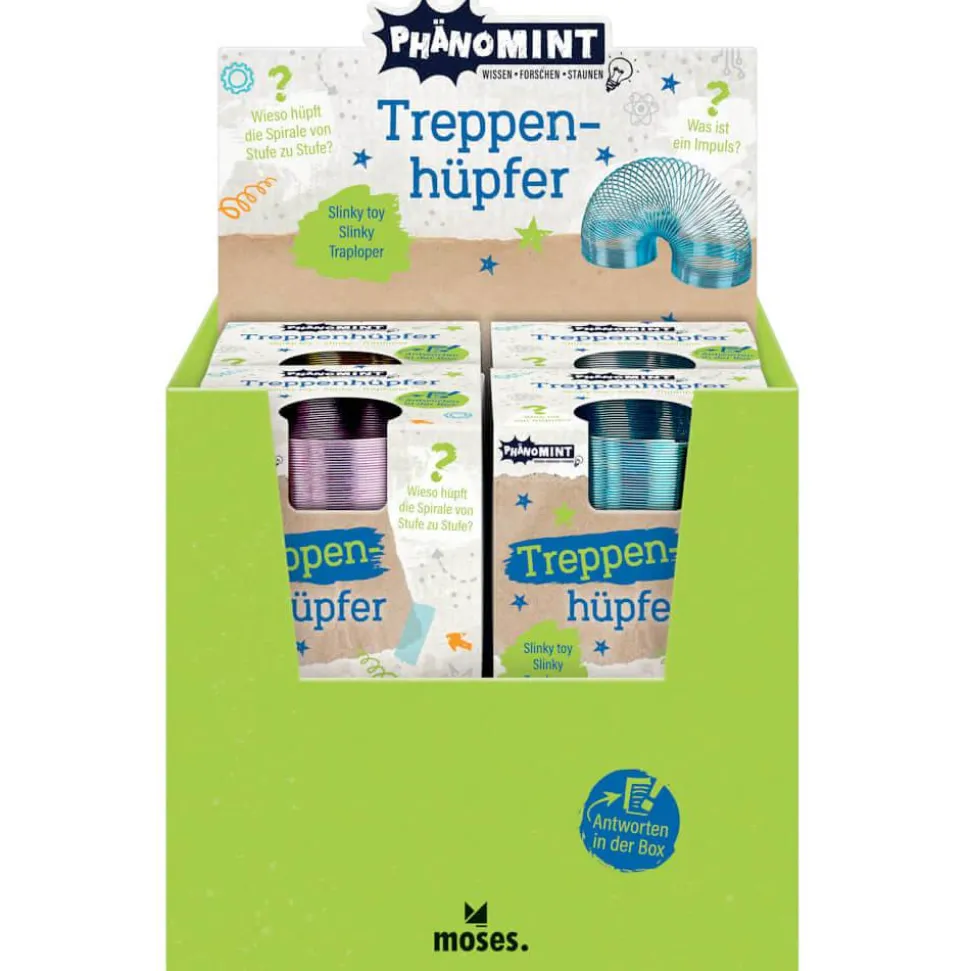 Muelle Saltarín Colores surtidos · Moses