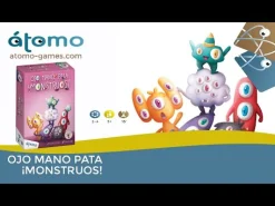 Ojo, Mano, Pata, Monstruo · Átomo