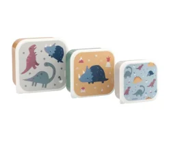 Pack 3 Cajas Almuerzo Dinos World