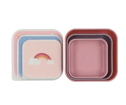 Pack 3 Cajas Almuerzo Magical Unicorn