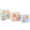 Pack 3 Cajas Almuerzo The Three Little Pigs