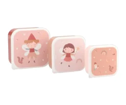 Pack 3 Cajas Almuerzo Wild Fairies