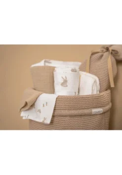 Pack 2 Muselina Algodón Orgánico Baby Bunny 70x70 · Little Dutch