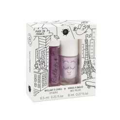 Pack Esmalte de Uñas y Brillo Labial Lovely City · Nailmatic
