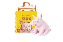 Pack La Cerdita Clea con muñeco
