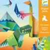 Papiroflexia Origami Dinosaurios · DJECO