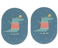 Parche termoadhesivo para ropa 2 uds Croc