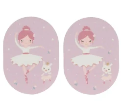 Parche termoadhesivo para ropa 2 uds Ballet