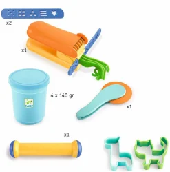 Pasta moldear · Todo para comenzar · DJECO