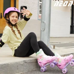 Patines Combo Neon Rainbow · Yvolution