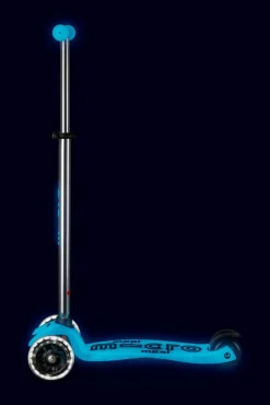 Patinete Maxi Deluxe Glow LED · Azul