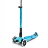 Patinete Maxi Deluxe Plegable LED · Azul