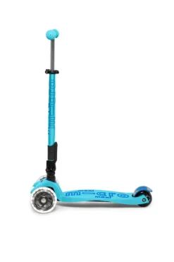 Patinete Maxi Deluxe Plegable LED · Azul
