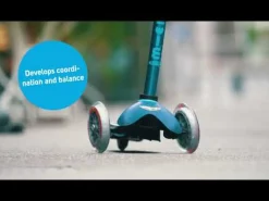 Patinete Mini Deluxe · ECO LED Verde