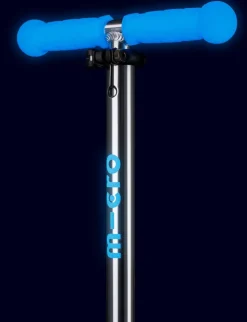Patinete Mini Deluxe Glow LED · Azul