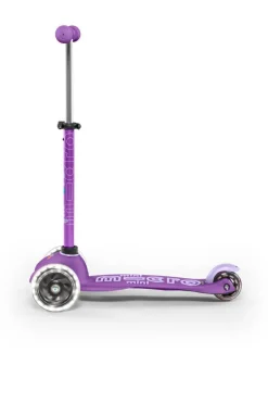 Patinete Mini Deluxe LED · Lila