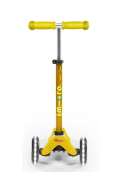 Patinete Mini Deluxe LED · Amarillo