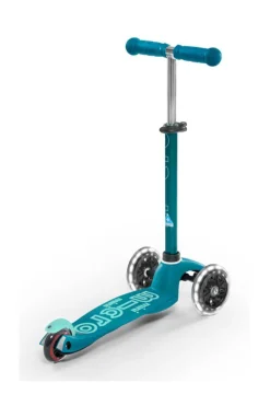 Patinete Mini Deluxe LED · Aqua