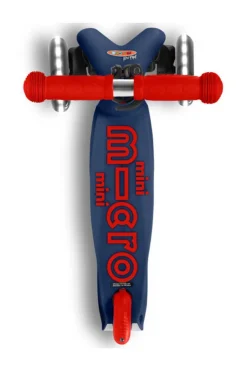 Patinete Mini Deluxe LED · Azul/Rojo