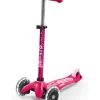 Patinete Mini Deluxe LED · Rosa