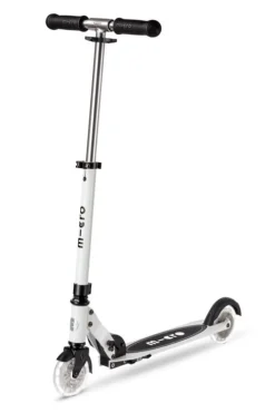 Patinete Sprite Glow LED · Blanco/Azul