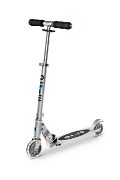 Patinete Sprite LED · Plata