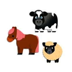 Pegatinas Animales de la granja · DJECO