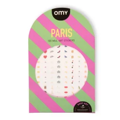 Pegatinas OMY para uñas Paris