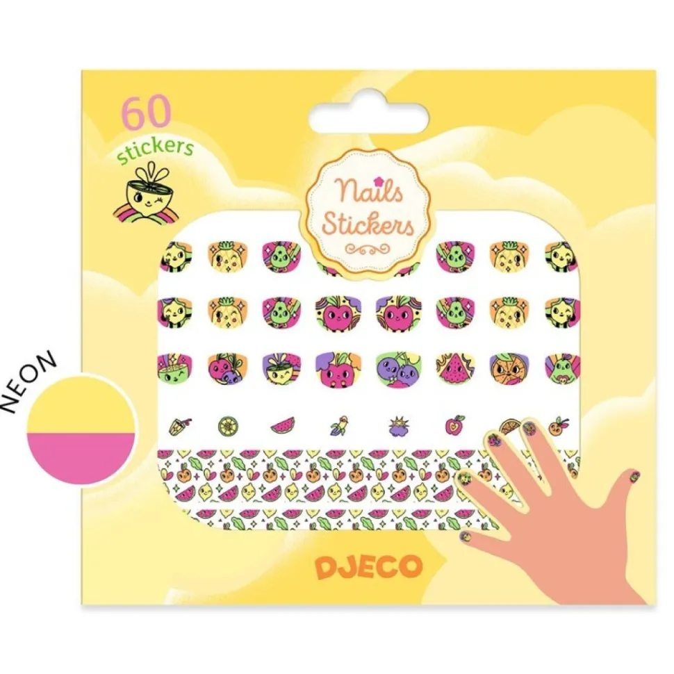 Pegatinas para uñas Energía · Djeco