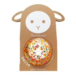 Pelota Confetti 10 cm · Ratatam