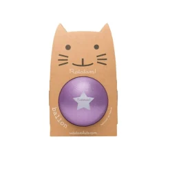 Pelota Glitter Purpura 15 cm · Ratatam