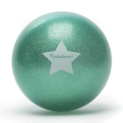 Pelota Glitter Verde 15 cm · Ratatam