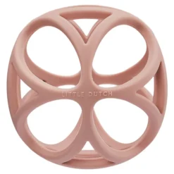 Pelota sensorial silicona rosa · Little Dutch