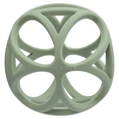 Pelota sensorial silicona verde · Little Dutch
