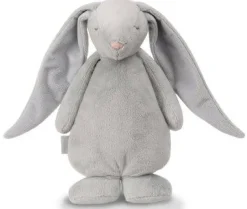 Peluche Luz-Sonido Conejo Moonie Gris