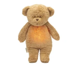 Peluche Luz-Sonido Oso Orgánico Moonie Capuccino Natur